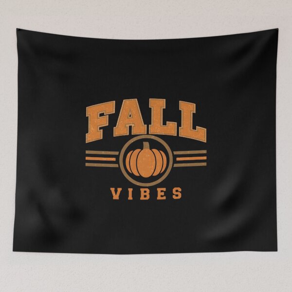 Item preview, Vintage Fall Vibes Pumpkin Graphic | Retro Autumn College Style designed and sold by petpuppymania.