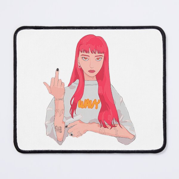 Item preview, Redhair Girl With Tattoos designed and sold by JUSchallerArt.