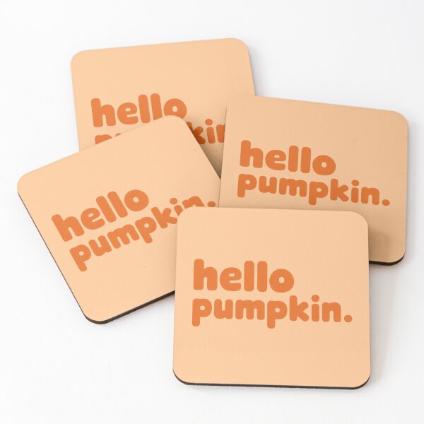 Item preview, Hello Pumpkin – Modern Cozy Fall Typography Print. designed and sold by SaraSumi.