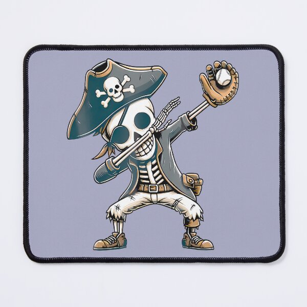 Item preview, Dabbing Pirate Skeleton Baseball Catcher By Merch, Limited Edition, Perfect Gift For You And Friend designed and sold by Nathan Huerta.