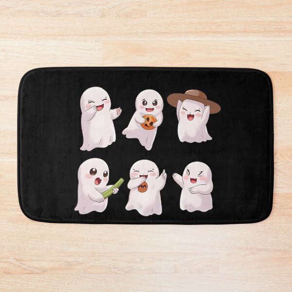 Item preview, Candy Ghosts black – Cute Halloween Sweets designed and sold by Dream Magic Co.
