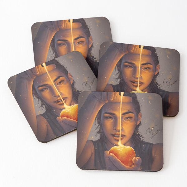 Item preview, ATEEZ Mingi (Ashes to Light) designed and sold by supermanworks.