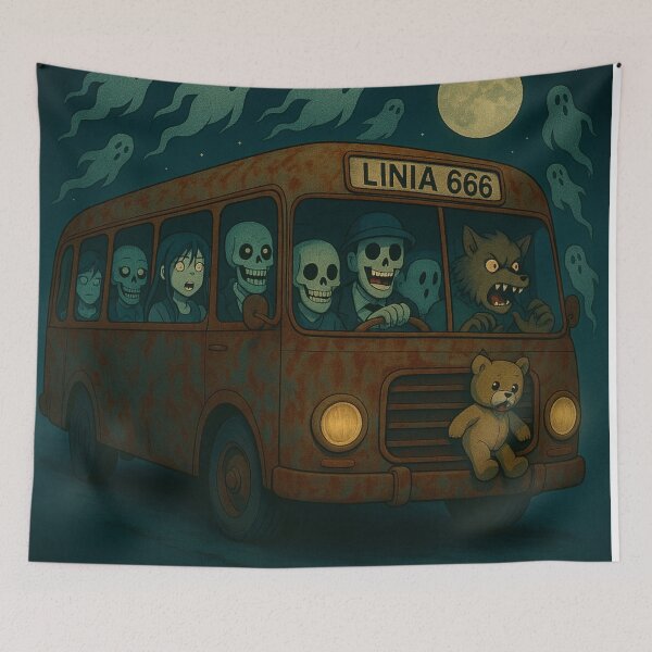 Item preview, Route 666 — The Last Ride to the Afterlife designed and sold by Boldolka.