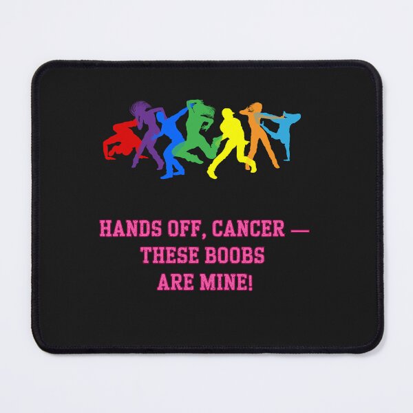 Item preview, Hands Off Cancer – Bold Rainbow Empowerment Design for Women designed and sold by Kindloom.