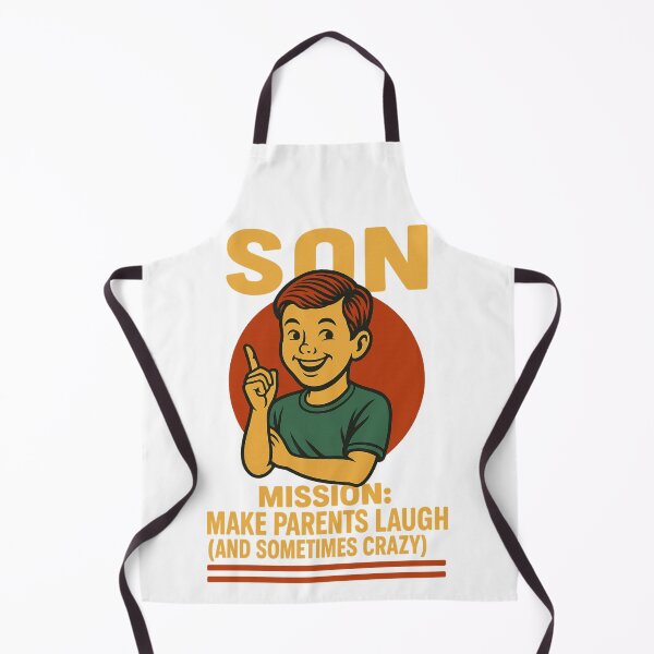 Item preview, Son Mission Poster / Retro Family Humor Art designed and sold by Ronne&Babra.