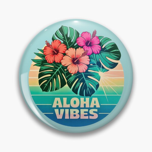 Artikelvorschau, Aloha Vibes Tropischer Farbverlauf entworfen und verkauft von VibrArtco.