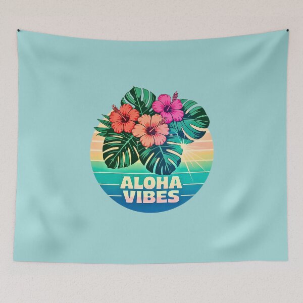 Item preview,  Aloha Vibes Tropical Gradient designed and sold by VibrArtco.