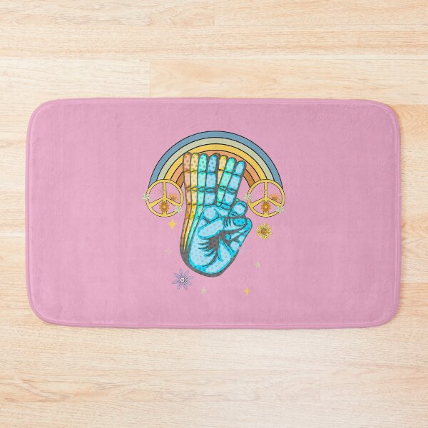 Item preview, Groovy Retro Peace Hand & Rainbow Pop Art Design By Merch, Limited Edition, Perfect Gift For You An designed and sold by SarahTPYDesigs.