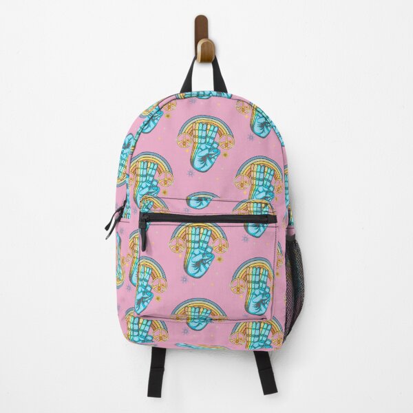Item preview, Groovy Retro Peace Hand & Rainbow Pop Art Design By Merch, Limited Edition, Perfect Gift For You An designed and sold by SarahTPYDesigs.
