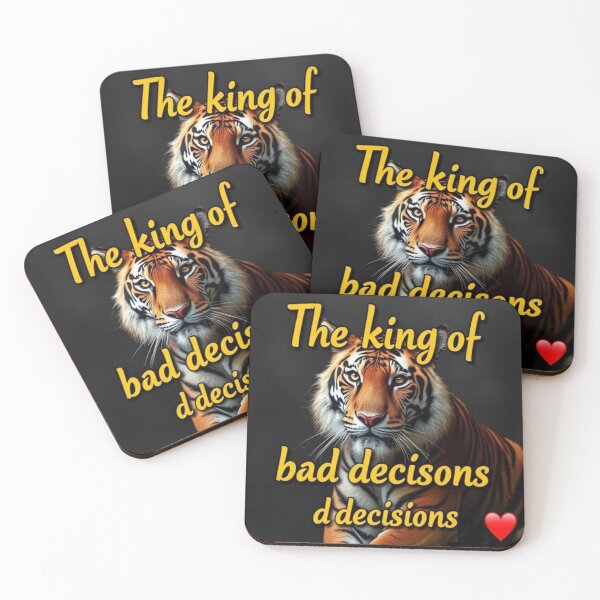 Item preview, The king of stripes and bad decisions designed and sold by SSMC DREAM DESIGN.