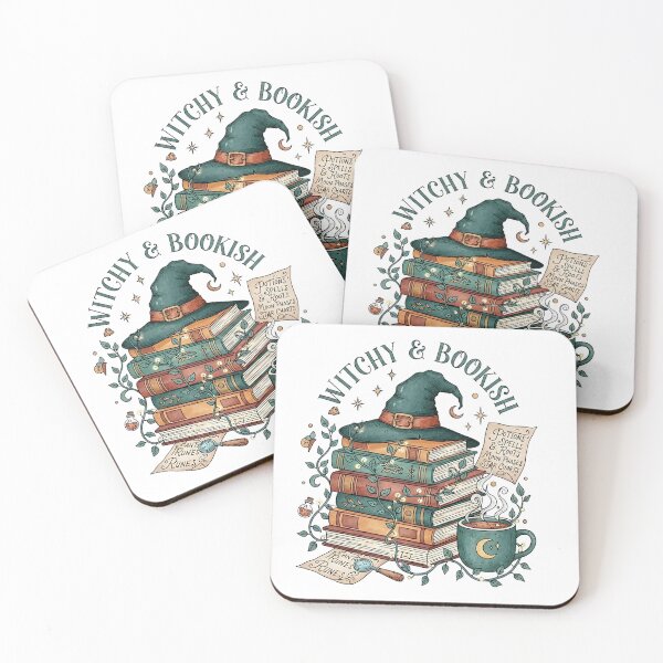 Item preview, Witchy & Bookish — Cozy Magical Book Stack Illustration designed and sold by FallenAngel22282.