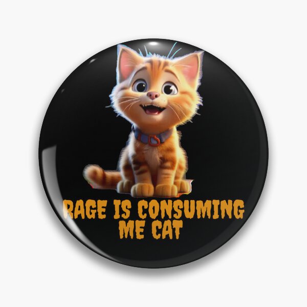 Item preview, Rage is consuming me cat, Rage is consuming me cat t-shirt  designed and sold by Bryan1511.