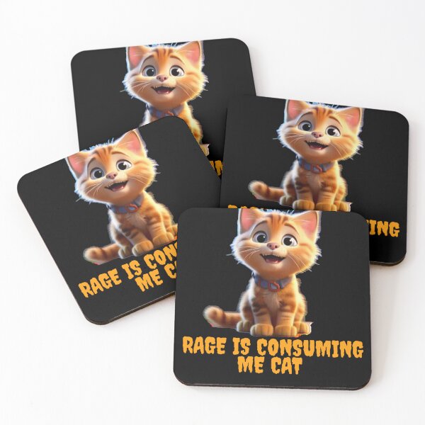 Item preview, Rage is consuming me cat, Rage is consuming me cat t-shirt  designed and sold by Bryan1511.