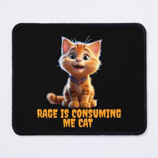 Item preview, Rage is consuming me cat, Rage is consuming me cat t-shirt designed and sold by Bryan1511.