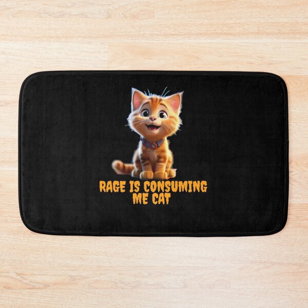 Item preview, Rage is consuming me cat, Rage is consuming me cat t-shirt  designed and sold by Bryan1511.