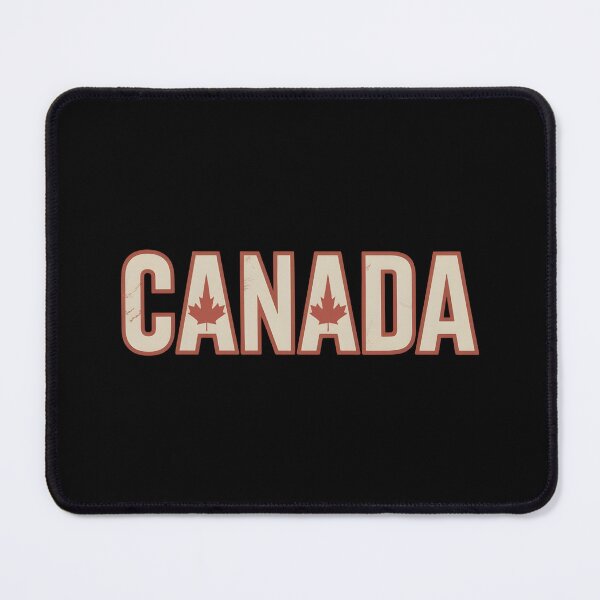Item preview, Canada Modern Maple Leaf Wordmark Illustration designed and sold by Paper Drip.