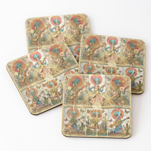Item preview, Bohemian Alien Musicians designed and sold by Hen-C-Art.