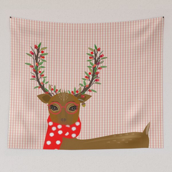Item preview, Long live winter and Christmas… with deer, even better designed and sold by Carmelagaminde.
