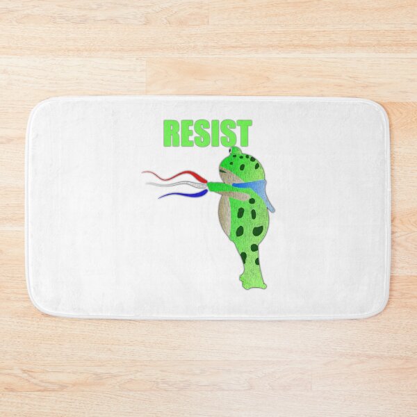 Item preview, Portland frog protestor resist RWB designed and sold by nostakesart.