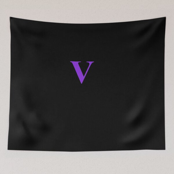 Item preview, Number 5 Roman Numeral V – Vibrant Purple Classic Design designed and sold by NECHSTORE.