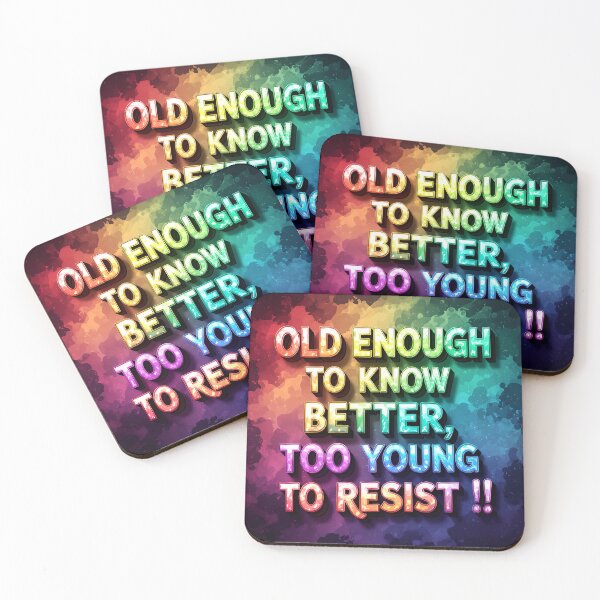 Item preview, colorful typographic funny quote steampunk type text designed and sold by SmashingDeals.