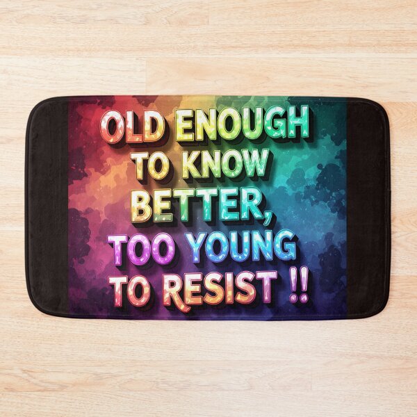 Item preview, colorful typographic funny quote steampunk type text designed and sold by SmashingDeals.