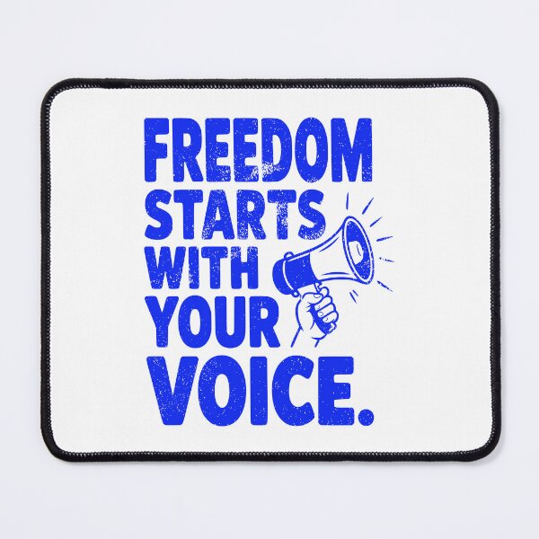 Item preview, Freedom Starts With Your Voice Vintage designed and sold by EthosWear.
