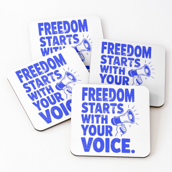 Item preview, Freedom Starts With Your Voice Vintage designed and sold by EthosWear.