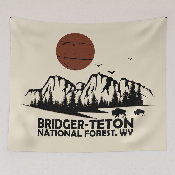 Item preview, Bridger-Teton National Forest Wyoming designed and sold by Alexaltay.