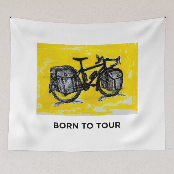 Item preview, Born to Tour designed and sold by Half Serious.