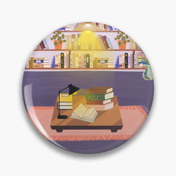 Item preview, Calm Night in a Room of Books designed and sold by Saragoza.