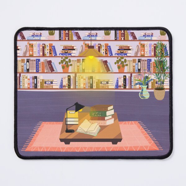 Item preview, Calm Night in a Room of Books designed and sold by Saragoza.