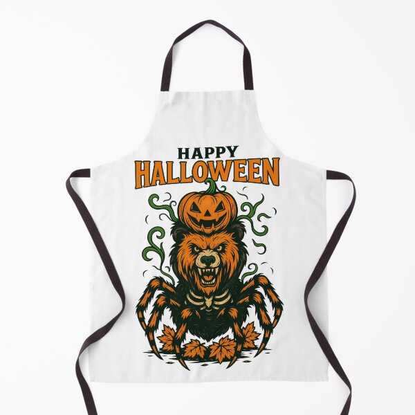 Item preview, Halloween Skeleton Spider with Pumpkin Head designed and sold by Animarisca.
