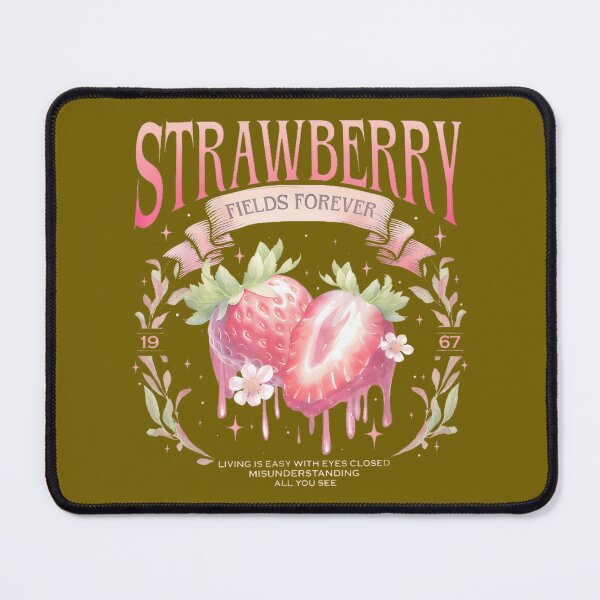 Item preview, Strawberry Fields Forever Retro Fruit Art By Merch, Limited Edition, Perfect Gift For You And Frien designed and sold by Eric Johnson.
