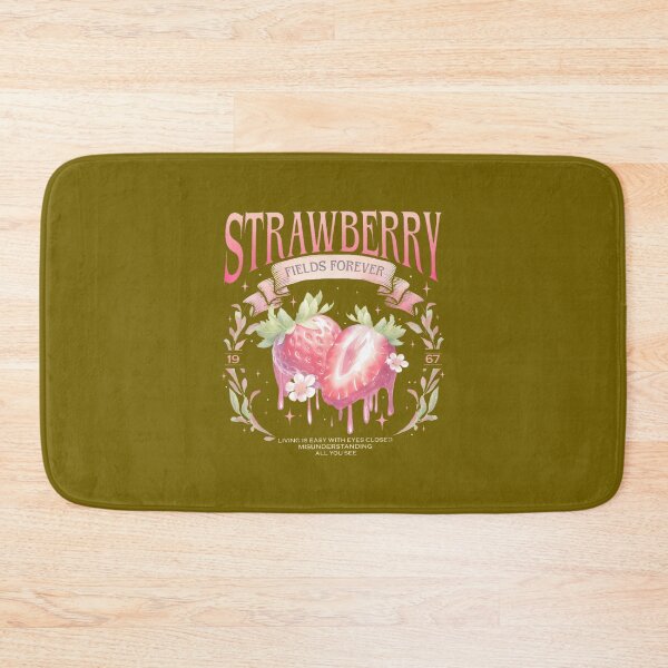 Item preview, Strawberry Fields Forever Retro Fruit Art By Merch, Limited Edition, Perfect Gift For You And Frien designed and sold by Eric Johnson.