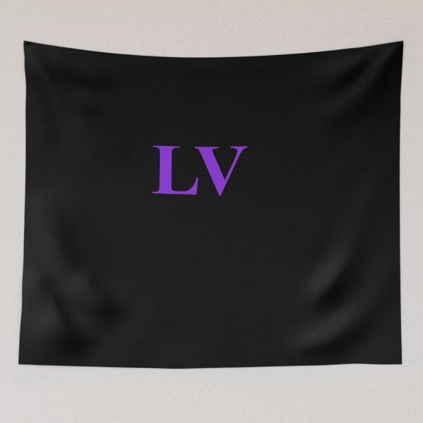 Item preview, Number 55 Roman Numeral LV – Royal Purple Symbolic Design designed and sold by NECHSTORE.