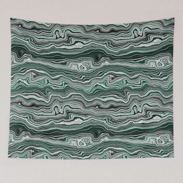 Item preview, Jets football colors abstract design designed and sold by GaHummingbird.