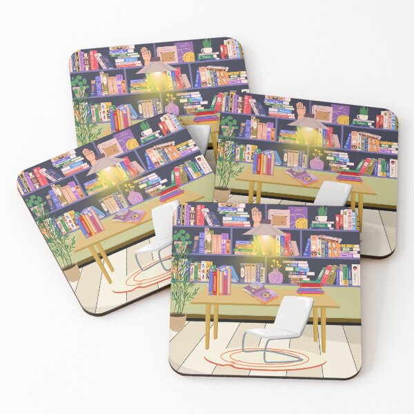 Item preview, Peaceful Corner of Books and Blooms designed and sold by Saragoza.