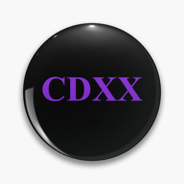 Item preview, Number 420 Roman Numeral CDXX – Luxurious Purple Minimalist Design designed and sold by NECHSTORE.