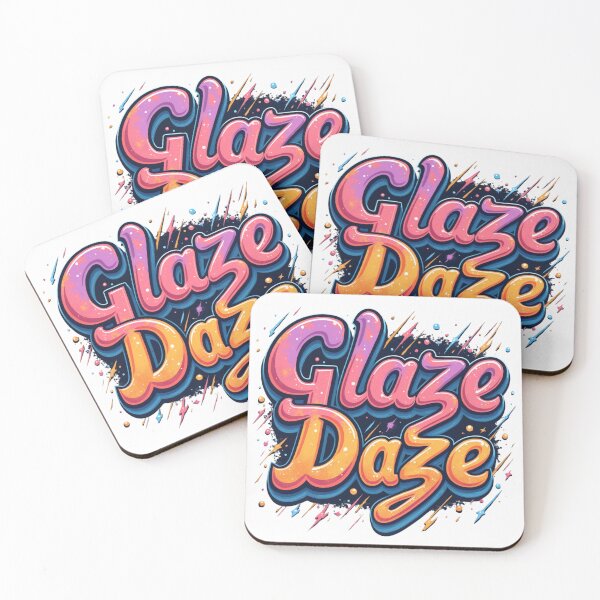 Item preview, Glaze Daze – Vibrant Pottery Art Funny Ceramic Lover Gift designed and sold by rustyroofco.