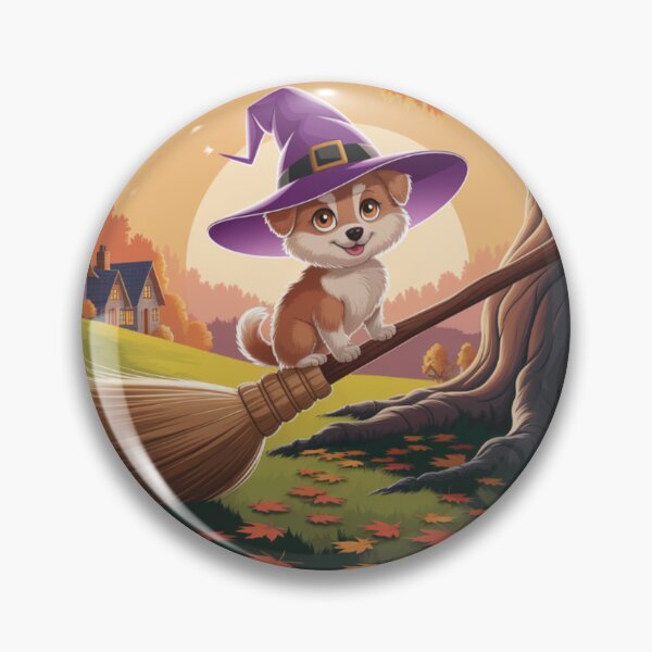 Item preview, Witchy Paws | Magical Halloween Dog designed and sold by PetJoyPrintsCO.