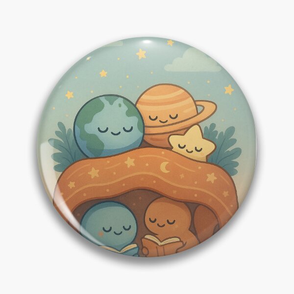 Item preview, Tiny Planets Tucked Under Blankets designed and sold by MindprintStudio.