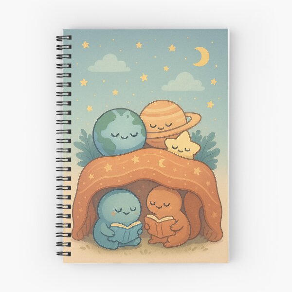 Item preview, Tiny Planets Tucked Under Blankets designed and sold by MindprintStudio.