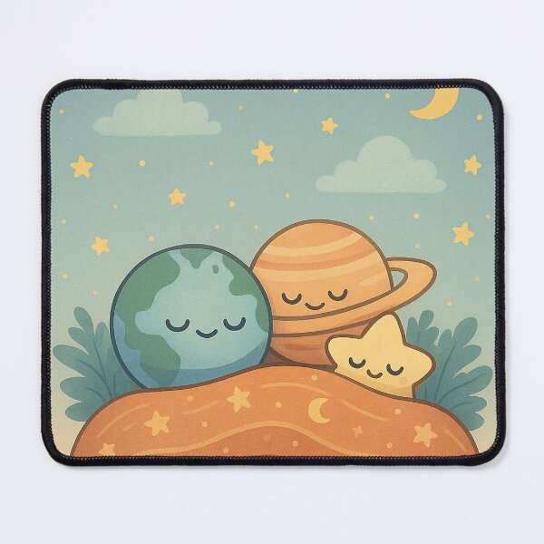 Item preview, Tiny Planets Tucked Under Blankets designed and sold by MindprintStudio.
