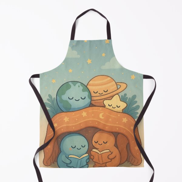 Item preview, Tiny Planets Tucked Under Blankets designed and sold by MindprintStudio.