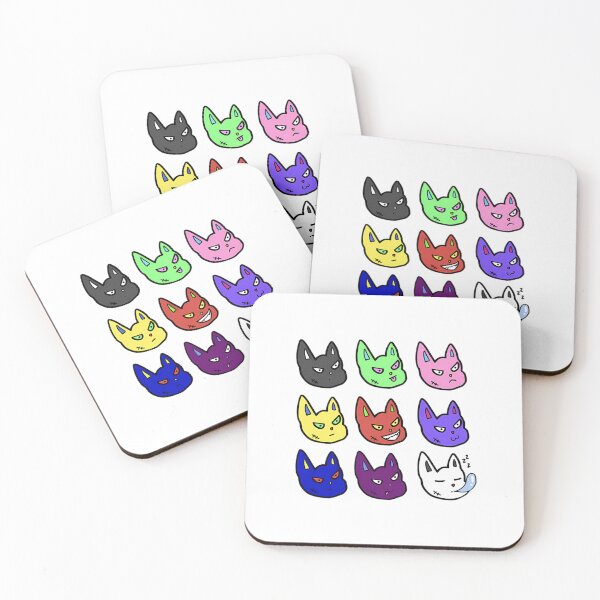 Item preview, Nine Cat Expressions designed and sold by Blancocalico.
