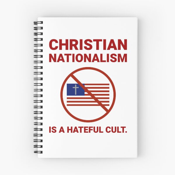 Item preview, Christian nationalism is a hateful cult.  designed and sold by Rachel the Artist .