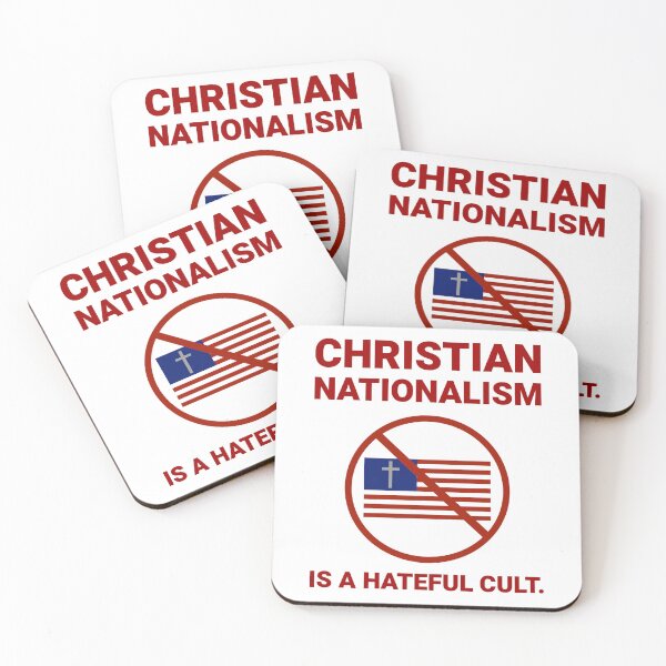 Item preview, Christian nationalism is a hateful cult.  designed and sold by Rachel the Artist .