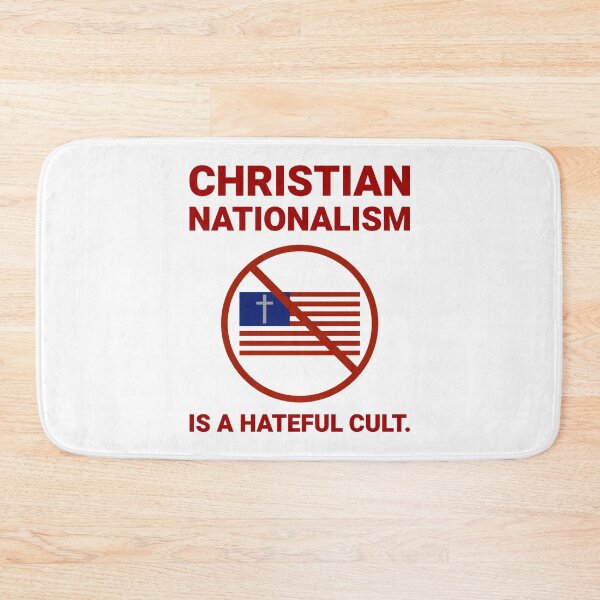 Item preview, Christian nationalism is a hateful cult.  designed and sold by Rachel the Artist .