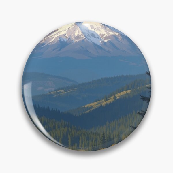 Item preview, Mount Hood Travel Poster, Perfect Gift for Travel Enthusiasts, Vintage Style Wall Art, USA art for home decor, Mount Hood print. Sticker designed and sold by Thegalleryshop1.